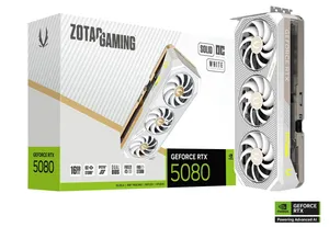Zotac Gaming Geforce RTX 5080 Solid OC White Edition